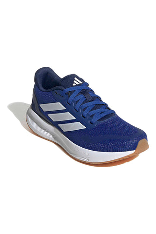 Modri mrežasti superge z blaženim podplatom Adidas Runfalcon 5 J