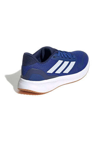 Modri mrežasti superge z blaženim podplatom Adidas Runfalcon 5 J