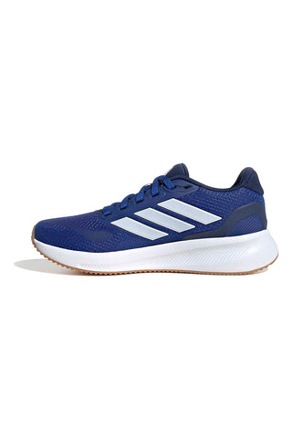 Modri mrežasti superge z blaženim podplatom Adidas Runfalcon 5 J