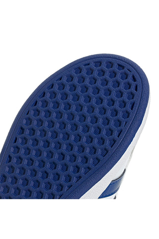 Bele superge z modrimi črtami iz sintetičnih materialov Adidas Grand Court 2.0 K
