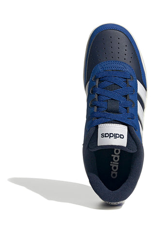 Modri in temno modri športni copati z belimi detajli Adidas Breakbase J