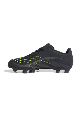 Črni nogometni čevlji FG/MG z limetkovimi detajli Adidas Predator Club