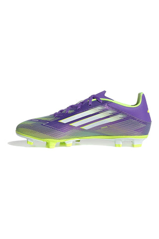 Vijolične in rumene nogometne čevlje z žebljički Adidas F50 Club FG/MG