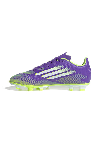 Vijolični nogometni čevlji FG/MG z lahkim zgornjim delom Adidas F50 CLUB FG/MG J