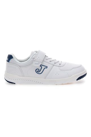 Bele superge z modrimi detajli in trakom Joma W Harvard JR 2543