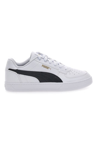 Bele superge iz umetnega usnja v košarkarskem slogu Puma Caven 2