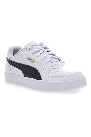 Bele superge iz umetnega usnja v košarkarskem slogu Puma Caven 2
