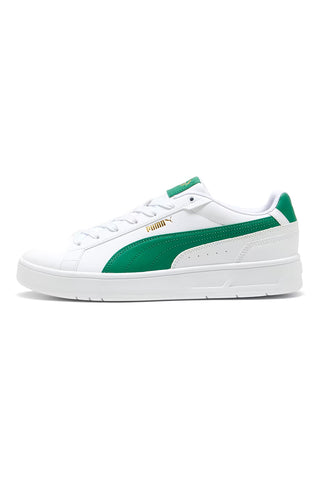Bele superge z zelenimi detajli PUMA Court Classico