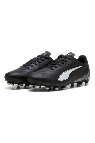 Črni nogometni čevlji s sintetičnim zgornjim delom Puma Vitoria II FG/AG
