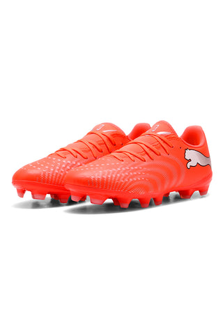 Oranžni nogometni čevlji za naravna in umetna igrišča Puma Future 9 Play FG/AG