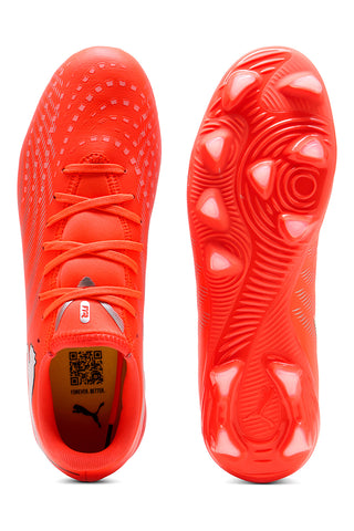Oranžni nogometni čevlji za naravna in umetna igrišča Puma Future 9 Play FG/AG