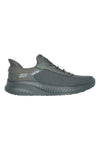 Superge slip ins olivno zelena mreža Skechers Bobs squad chaos tough walk