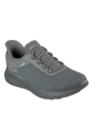 Superge slip ins olivno zelena mreža Skechers Bobs squad chaos tough walk