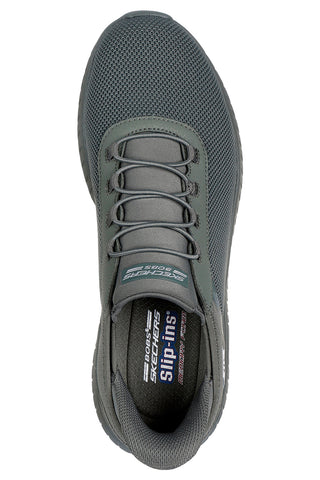 Superge slip ins olivno zelena mreža Skechers Bobs squad chaos tough walk