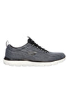 Črni superge Memory Foam slip-on Skechers Summits Louvin