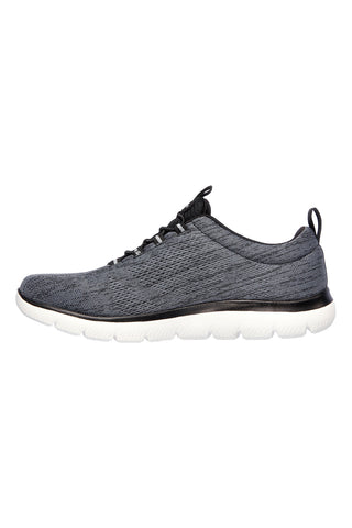 Črni superge Memory Foam slip-on Skechers Summits Louvin