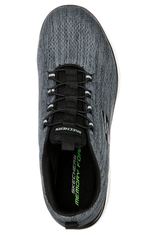 Črni superge Memory Foam slip-on Skechers Summits Louvin