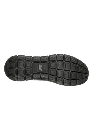 Črni športni copati iz mrežastega pletenega materiala z Memory Foam Skechers Track Front Runner