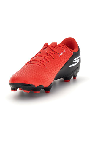 Rdeči nogometni čevlji z belimi vložki in podplatom MG Skechers SKX_2 Club MG