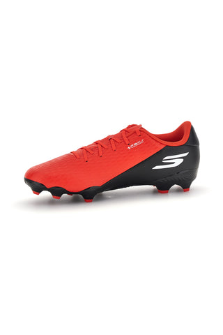Rdeči nogometni čevlji z belimi vložki in podplatom MG Skechers SKX_2 Club MG