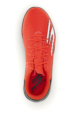 Rdeči nogometni čevlji Skechers SKX_2 Club TF s podplatom TF in nizkimi kopačkami