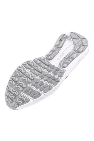 Beli in svetlo sivi tekaški copati z zračno mrežo in blaženjem Charged Cushioning Under armour Charged Surge 4