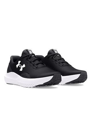 Fantovske črne mrežaste športne copate Under Armour BGS Surge 4
