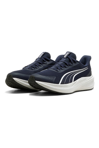 Modri tekaški čevlji s tehnologijo Sliptech in mrežastim zgornjim delom Puma Dasher Lite SlipTech