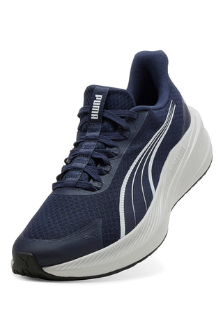 Modri tekaški čevlji s tehnologijo Sliptech in mrežastim zgornjim delom Puma Dasher Lite SlipTech