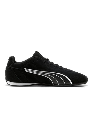 Črni nizki superge iz semiša Puma Catch SD
