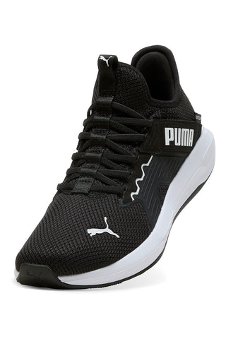 Črni športni copati z belo podplatom Puma Softride Enzo 5 Slip Tech