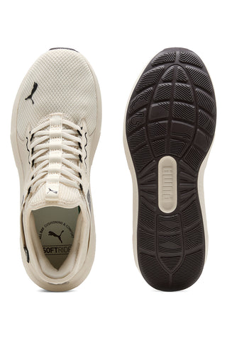 Bež barvni dihalni športni copati Puma Softride Enzo 5 Slip Tech