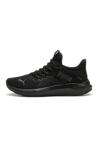 Povsem črni, zračni športni copati Puma Softride Enzo 5 Slip Tech