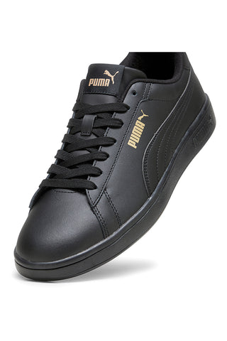 Črni usnjeni udobni športni copati Puma Smash 3.0 L