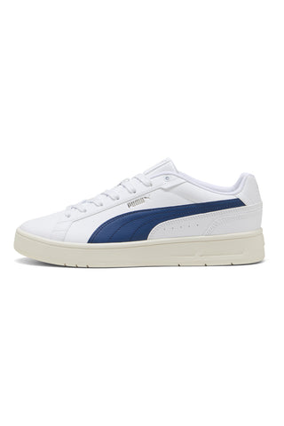 Bele superge z modrimi detajli in podplatom SoftFoam+ Puma Court Classico