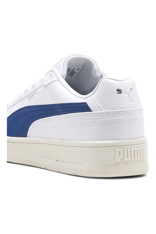 Bele superge z modrimi detajli in podplatom SoftFoam+ Puma Court Classico