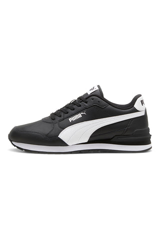 Črni športni copati z belimi detajli in podplatom SoftFoam+ Puma ST Runner v4 L