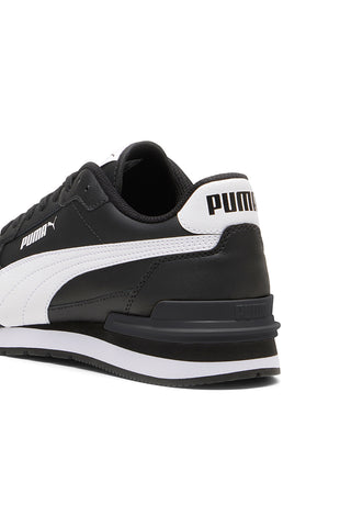 Črni športni copati z belimi detajli in podplatom SoftFoam+ Puma ST Runner v4 L
