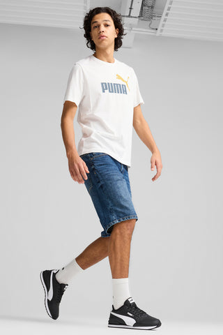 Črni športni copati z belimi detajli in podplatom SoftFoam+ Puma ST Runner v4 L