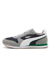 Sive in temno modre mrežaste superge z usnjenimi detajli Puma ST Miler