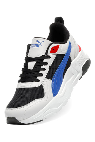 Puma Trinity 2 LT črno-modro-bele mrežaste športne copate