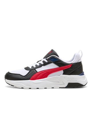 Puma Trinity 2 LT črno-rdeče-bele mrežaste športne copate