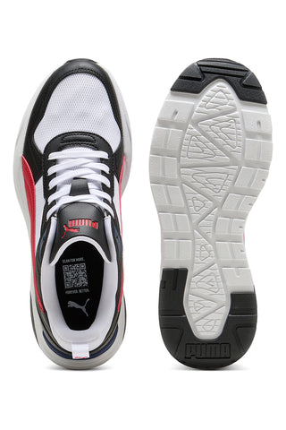 Puma Trinity 2 LT črno-rdeče-bele mrežaste športne copate