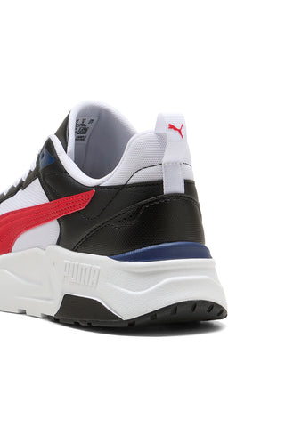 Puma Trinity 2 LT črno-rdeče-bele mrežaste športne copate