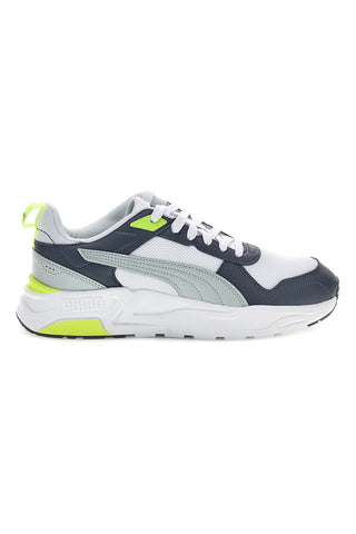 Sneakers bianche e grigio chiaro in mesh Puma Trinity 2 LT