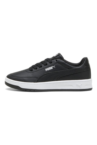 Črne športne copate Puma Court Classic Clean Jr.