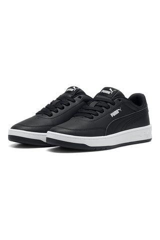 Črne športne copate Puma Court Classic Clean Jr.