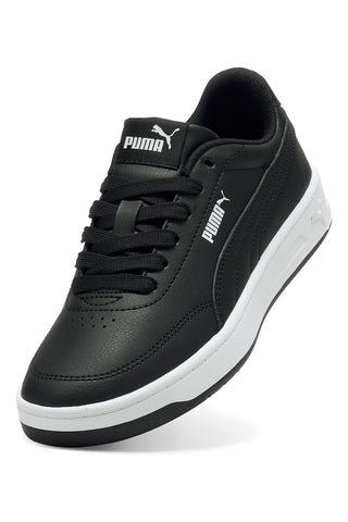 Črne športne copate Puma Court Classic Clean Jr.