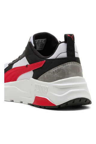 Črno-rdeče bele mrežaste superge Puma Trinity 2 LT Mid 90s Jr.