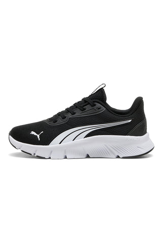 Črno-bele lahke tekaške copate Puma Flexfocus Lite Modern Jr